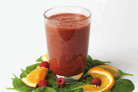 Grüner Beeren Smoothie